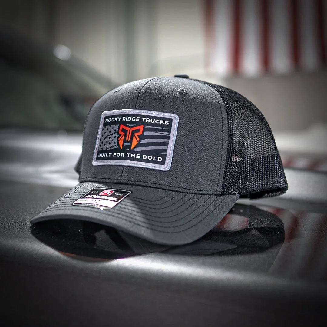 Built For The Bold Snap Backs — Rocky Ridge Trucks